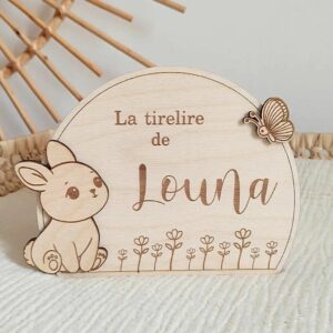 Tirelire Personnalisée Lapin