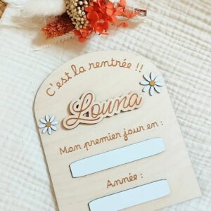 Pancarte Photo C'est La Rentrée