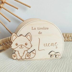 Tirelire Personnalisée Renard