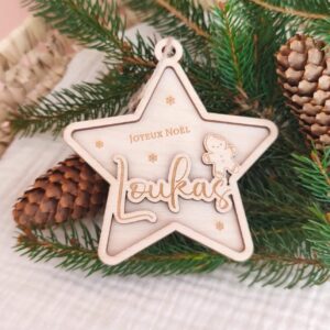 Boule de Noël Etoile