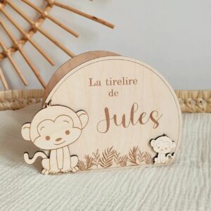 Tirelire Personnalisée Singe